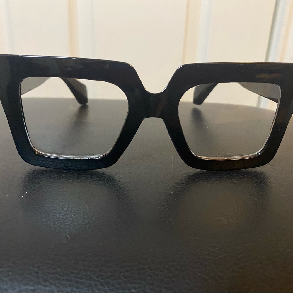 Black Square Frame Glasses